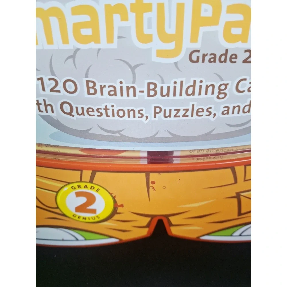 Melissa & Doug SMARTY PANTS - Grade 2 Card Set 120 Brain Building Cards NEW